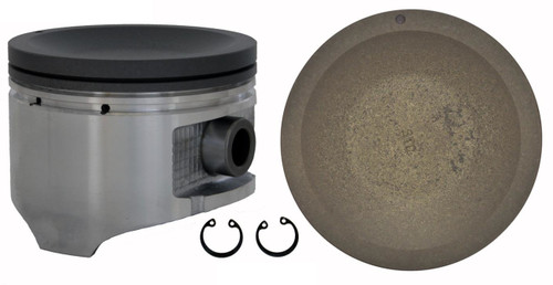 Enginetech P4609(1)STD Cast Standard Piston for 1991-1998 Nissan 240SX Altima - Single - OEM-Spec - For Engine Rebuilds - Bore-Matched