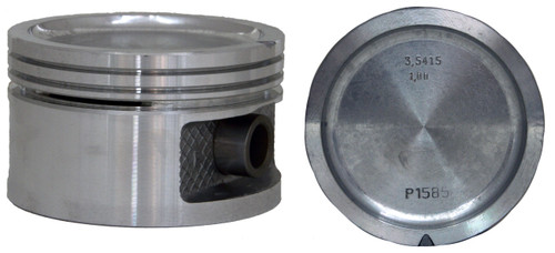 Enginetech P1585(4).50 Cast .50mm Oversized Piston Set for 1987-1989 Chevy Buick Oldsmobile Skyhawk Beretta Cavalier Corsica - Set of 4