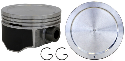 Enginetech P5037(1)STD Hypereutectic Standard Piston for 2004-2006 Chevy GMC Isuzu Avalanche 1500 Express 2500 Silverado 1500 - Single