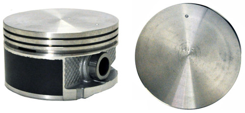 Enginetech P5043(6)100 Cast 1.00mm Oversized Piston Set for 1998-2011 Dodge Chrysler Jeep Plymouth Pacifica Town & Country - Set of 6