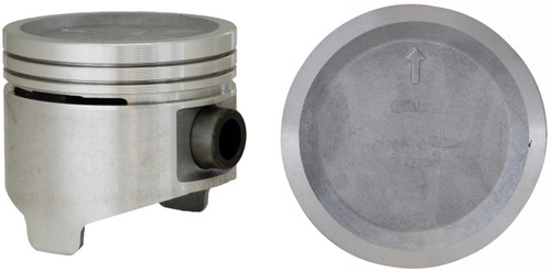 Enginetech P4554(4)100 Cast 1.00mm Oversized Piston Set for 1986-1995 Isuzu Amigo Impulse Pickup Trooper - Set of 4 - OEM-Spec