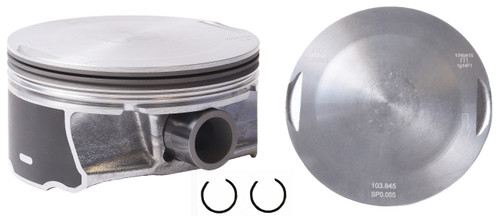 Enginetech P6400(8)STD Cast Standard Piston Set for 2011-2022 Dodge Chrysler Jeep 300 Challenger Charger Grand Cherokee - Set of 8