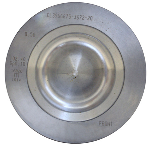 Enginetech P5057(6)100 Cast 1.00mm Oversized Piston Set for 2003-2004 Dodge Ram 2500 Ram 3500 - Set of 6 - OEM-Spec - For Engine Rebuilds