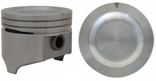 Enginetech P3002(1)STD Cast Standard Piston for 1980-1993 Chevy GMC Jeep Buick Concord Eagle Spirit Century Skylark - Single