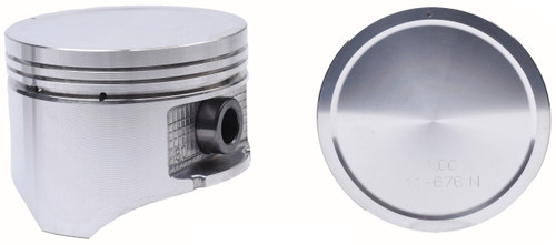 Enginetech P4676(1)STD Cast Standard Piston for 1990-1997 Nissan D21 Pickup - Single - OEM-Spec - For Engine Rebuilds - Bore-Matched