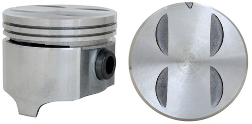 Enginetech P6013(8)030 Cast .030" Oversized Piston Set for 1968-1977 Buick Pontiac LeSabre Bonneville Catalina Firebird Grand Am - Set of 8
