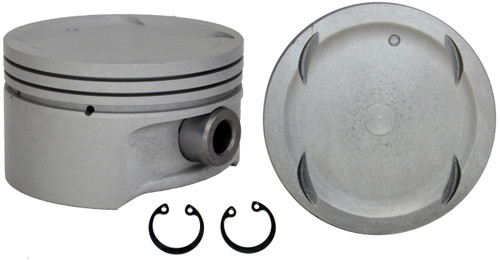 Enginetech P4002(6).50 Cast .50mm Oversized Piston Set for 2002-2006 Hyundai Kia Santa Fe XG350 Amanti Sedona Sorento - Set of 6