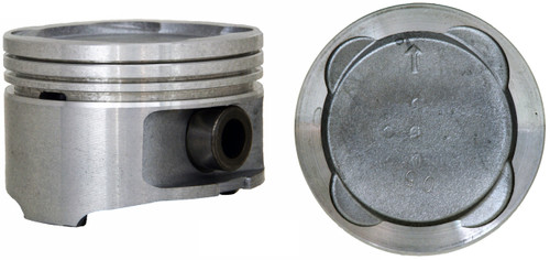 Enginetech P4713(4)100 Cast 1.00mm Oversized Piston Set for 1993-1997 Toyota Celica Corolla - Set of 4 - OEM-Spec - For Engine Rebuilds