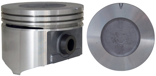 Enginetech P6011(8)040 Cast .040" Oversized Piston Set for 1974-1976 Cadillac Calais Commercial Chassis DeVille Eldorado - Set of 8