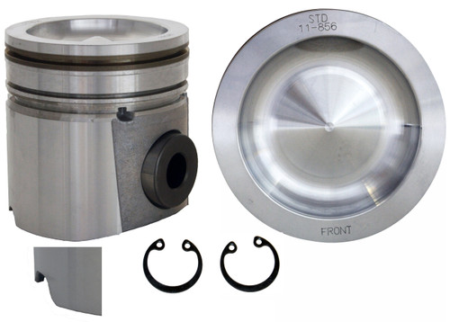 Enginetech P5058(6).50 Cast .50mm Oversized Piston Set for 2004-2009 Dodge Ram 2500 Ram 3500 - Set of 6 - OEM-Spec - For Engine Rebuilds