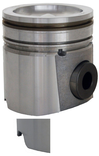 Enginetech P5058(6)STD Cast Standard Piston Set for 2004-2009 Dodge Ram 2500 Ram 3500 - Set of 6 - OEM-Spec - For Engine Rebuilds
