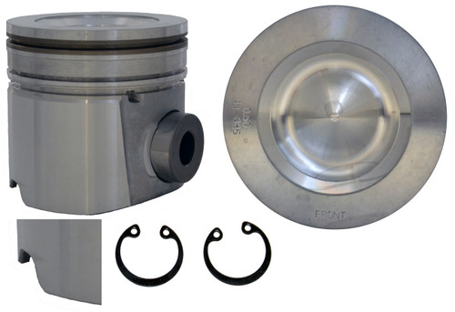 Enginetech P5074(6)030 Cast .030" Oversized Piston Set for 2007-2017 Dodge Ram Ram 2500 Ram 3500 2500 3500 - Set of 6 - OEM-Spec