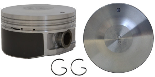 Enginetech P5078(8)STD Cast Standard Piston Set for 2006-2011 Buick Cadillac Lucerne DTS STS XLR - Set of 8 - OEM-Spec - For Engine Rebuilds