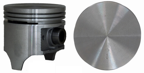 Enginetech P6020(6)040 Cast .040" Oversized Piston Set for 1961-1972 Ford Mercury Bronco Country Sedan Country Squire - Set of 6