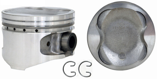 Enginetech P4654(4)STD Cast Standard Piston Set for 1990-1999 Toyota Camry Celica MR2 - Set of 4 - OEM-Spec - For Engine Rebuilds