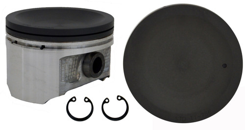Enginetech P4755(4)STD Cast Standard Piston Set for 1998-2004 Nissan Altima Frontier Xterra - Set of 4 - OEM-Spec - For Engine Rebuilds
