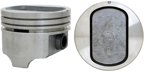 Enginetech K1526(8)P020 Cast .020" Oversized Piston & Ring Kit for 1969-1976 Ford Mercury Country Sedan Country Squire Custom - Set of 8