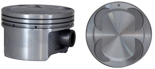 Enginetech P4001(6)STD Cast Standard Piston Set for 1998-2004 Honda Isuzu Passport Amigo Rodeo Rodeo Sport - Set of 6 - OEM-Spec