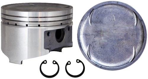 Enginetech P4749(6)STD Cast Standard Piston Set for 1994-1996 Mitsubishi Montero - Set of 6 - OEM-Spec - For Engine Rebuilds