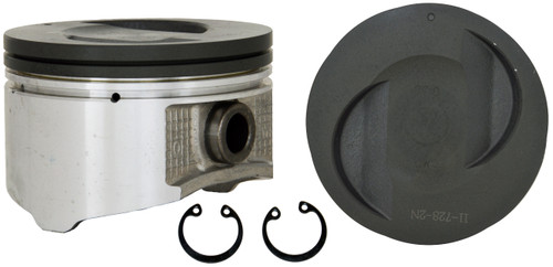 Enginetech P4744(6)100 Cast 1.00mm Oversized Piston Set for 1996-2004 Mercury Nissan INFINITI QX4 Villager Frontier Pathfinder - Set of 6