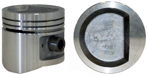 Enginetech P1517(1)060 Cast .060" Oversized Piston for 1963-1989 Chevy GMC C10 Suburban Blazer C10 Pickup C10 Suburban - Single