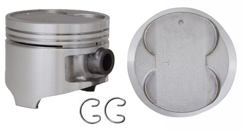 Enginetech P4660(4).50 Cast .50mm Oversized Piston Set for 1988-1992 Toyota Geo Prizm Corolla MR2 - Set of 4 - OEM-Spec - Bore-Matched