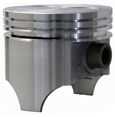 Enginetech P3016(1)030 Cast .030" Oversized Piston for 1962-1969 Chevy Pontiac Bel Air Biscayne Brookwood Camaro Caprice - Single