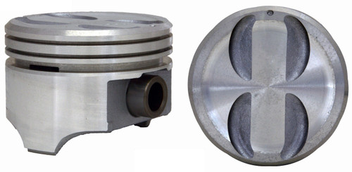 Enginetech P1598(8)STD Cast Standard Piston Set for 1987-1995 Chevy GMC Buick Oldsmobile Commercial Chassis C1500 C2500 K1500 - Set of 8