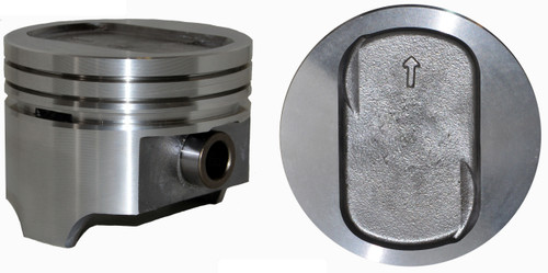 Enginetech P3023(8)STD Cast Standard Piston Set for 1977-1993 Ford Lincoln Mercury F-150 F-250 F-350 Bronco Custom 500 - Set of 8