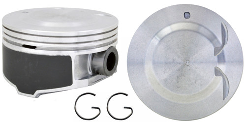 Enginetech P5069(6)STD Hypereutectic Standard Piston Set for 2006-2009 Chevy GMC Buick Saab Rainier Trailblazer Trailblazer EXT - Set of 6