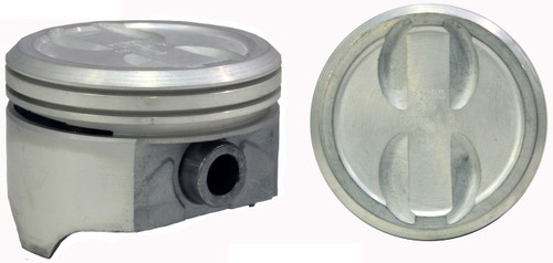 Enginetech K1505(8)P030 Cast .030" Oversized Piston & Ring Kit for 1967-1995 Chevy GMC Buick Oldsmobile C1500 C2500 - Set of 8