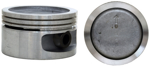 Enginetech P3000(4)100 Cast 1.00mm Oversized Piston Set for 1990-1991 Chevy Cavalier Corsica - Set of 4 - OEM-Spec - For Engine Rebuilds
