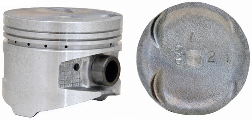 Enginetech P4540(4)STD Cast Standard Piston Set for 1989-1991 Mitsubishi Galant - Set of 4 - OEM-Spec - For Engine Rebuilds
