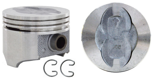 Enginetech P1529(1)040 Cast .040" Oversized Piston for 1966-1976 Ford Mercury Country Sedan Country Squire Custom Custom 500 F-100 - Single