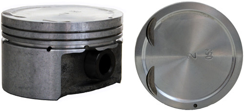 Enginetech P4112(4).50 Cast .50mm Oversized Piston Set for 2003-2005 Kia Rio - Set of 4 - OEM-Spec - For Engine Rebuilds