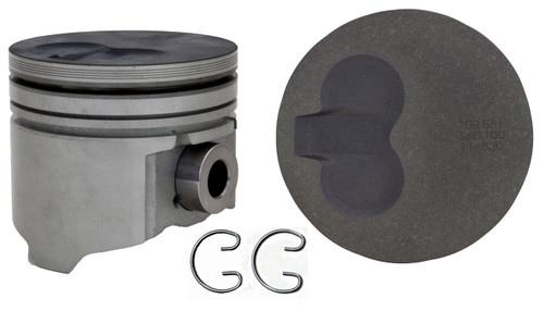 Enginetech P3054(8)040 Cast .040" Oversized Piston Set for 1992-2004 Chevy GMC Hummer B7 C1500 C1500 Suburban C2500 - Set of 8