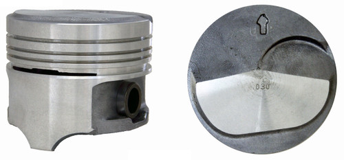 Enginetech P3041(1)060 Cast .060" Oversized Piston for 1991-1998 Chevy B60 B7 C5500 Kodiak C60 Kodiak C6500 Kodiak - Single