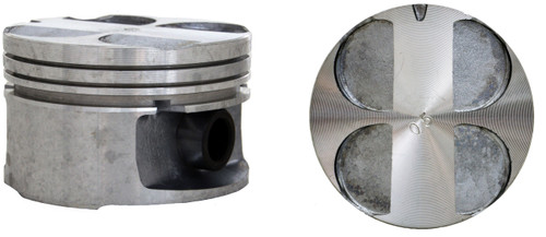 Enginetech P3020(6)STD Cast Standard Piston Set for 1991-1997 Chevy Oldsmobile Pontiac Lumina Monte Carlo Cutlass Supreme - Set of 6