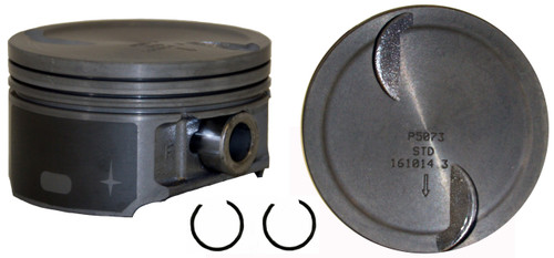 Enginetech P5073(8)040 Hypereutectic .040" Oversized Piston Set for 2006-2017 Chevy GMC Cadillac Hummer Escalade Silverado 1500 - Set of 8