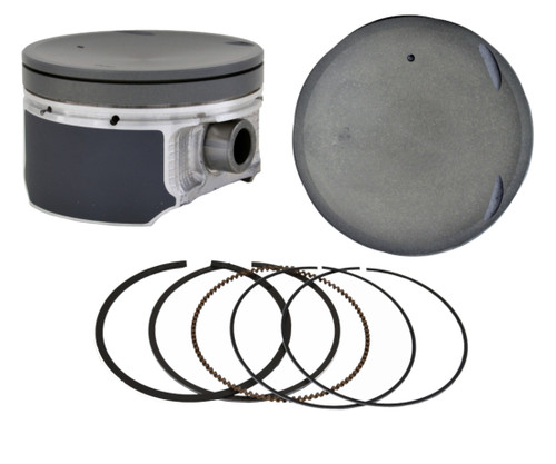 Enginetech K4042(4)STD Cast Standard Piston & Ring Kit for 2002-2006 Nissan Altima Sentra - Set of 4 - OEM-Spec - For Engine Rebuilds