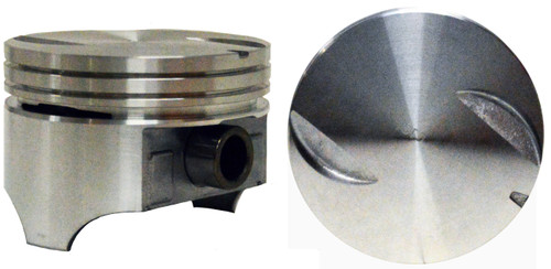 Enginetech P1545(8)040 Cast .040" Oversized Piston Set for 1970-1983 Chevy GMC Bel Air Biscayne Blazer Brookwood C10 - Set of 8