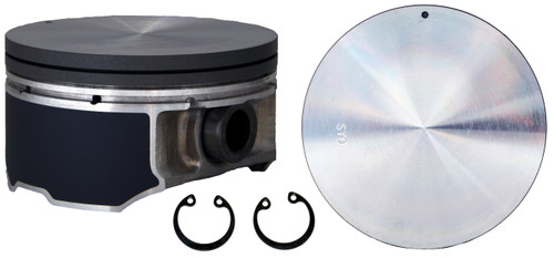 Enginetech P4014(6).50 Cast .50mm Oversized Piston Set for 2001-2004 Nissan INFINITI QX4 Pathfinder - Set of 6 - OEM-Spec