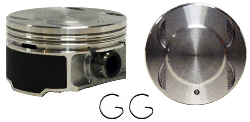 Enginetech P5002(6).75 Hypereutectic .75mm Oversized Piston Set for 1996-2009 Ford Lincoln Mercury Mazda Escape Five Hundred - Set of 6