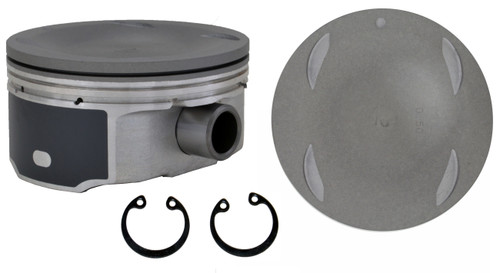 Enginetech P5063(8).50 Cast .50mm Oversized Piston Set for 2004-2015 Nissan INFINITI QX56 Armada NV2500 NV3500 Pathfinder - Set of 8