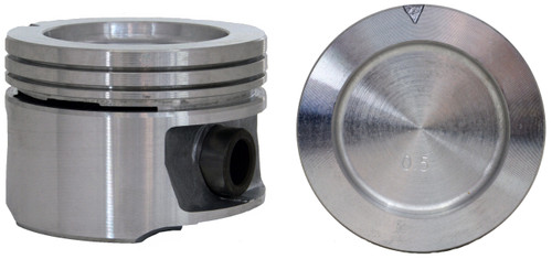 Enginetech P1573(6)STD Cast Standard Piston Set for 1987-1989 Chevy Buick Oldsmobile Pontiac Century Regal Beretta Camaro - Set of 6