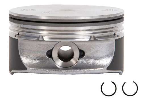 Enginetech P3105(8)STD Cast Standard Piston Set - Set of 8 - OEM-Spec Replacement