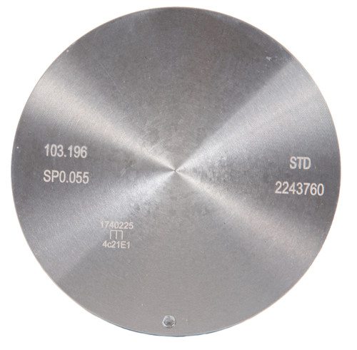 Enginetech P3105(8)STD Cast Standard Piston Set - Set of 8 - OEM-Spec Replacement