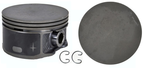 Enginetech K3060(1).75 Cast .75mm Oversized Piston with Rings for 1999-2012 Dodge Ram Jeep Mitsubishi Dakota Durango Ram 1500 - Single