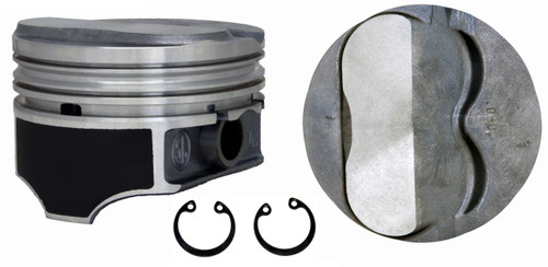 Enginetech P3095(8)030 Cast .030" Oversized Piston Set for 1969-1999 Chevy GMC C1500 C1500 Suburban C15 C15 Suburban - Set of 8