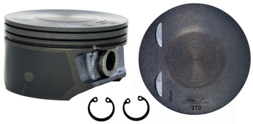 Enginetech P5079(5)STD Cast Standard Piston Set for 2007-2012 Chevy GMC Hummer Colorado Canyon H3 H3T - Set of 5 - OEM-Spec
